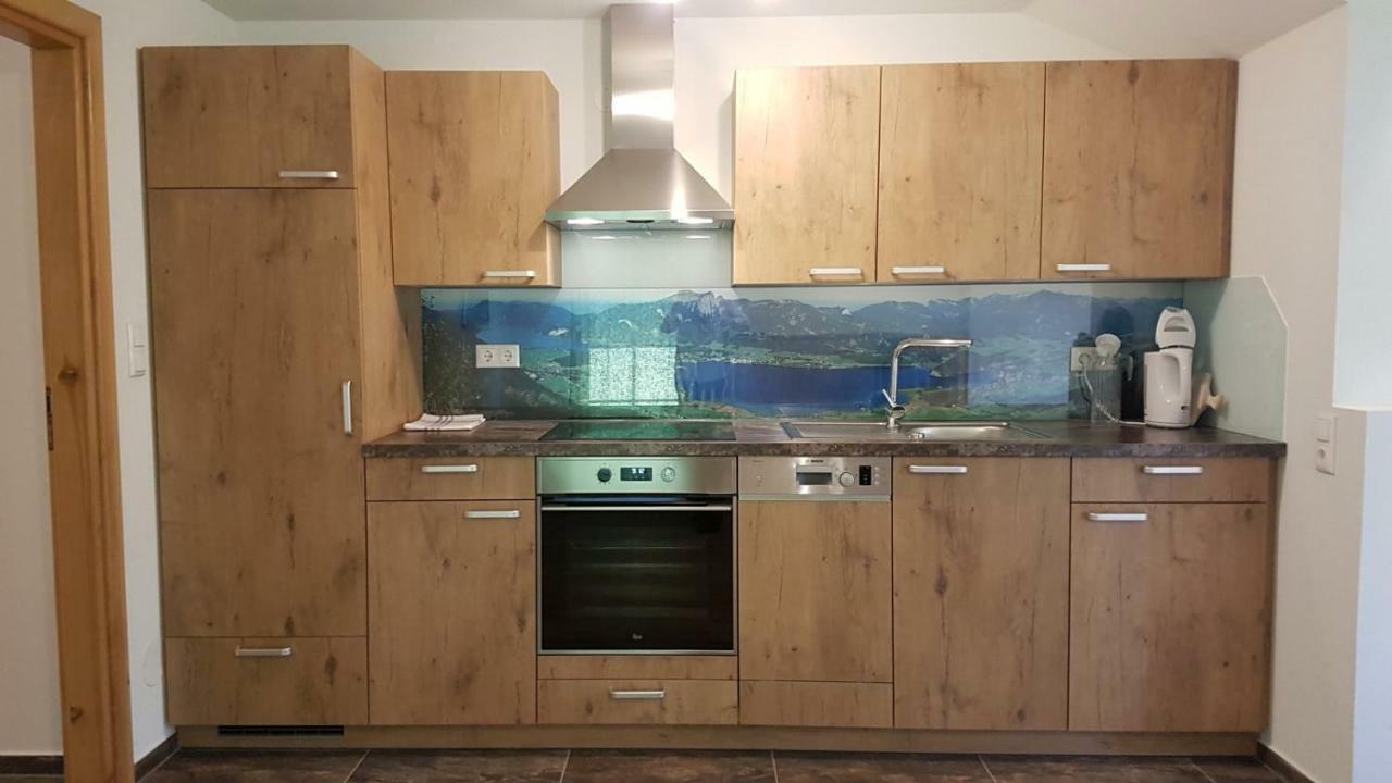 Ferienhaus Grillbauer Abersee Extérieur photo
